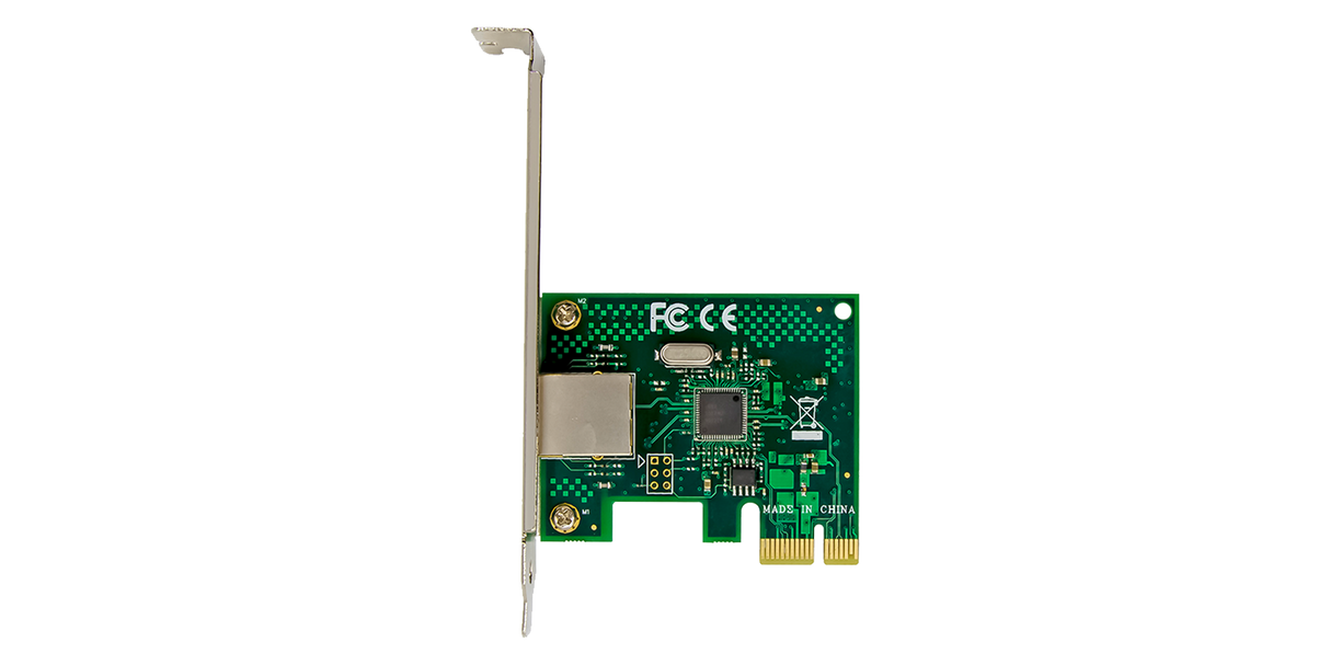 Intel I210 based NIC PCIe x2.1 Single Port 1GbE RJ45