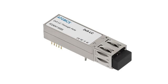 FTLF8519F2GTL Finisar Coherent® Compatible Transceiver 2 x5 for Gigabit Ethernet, Fibre Channel (850nm, 2.125Gbps, MMF, 500m, LC, 3.3v, Ind Temp)