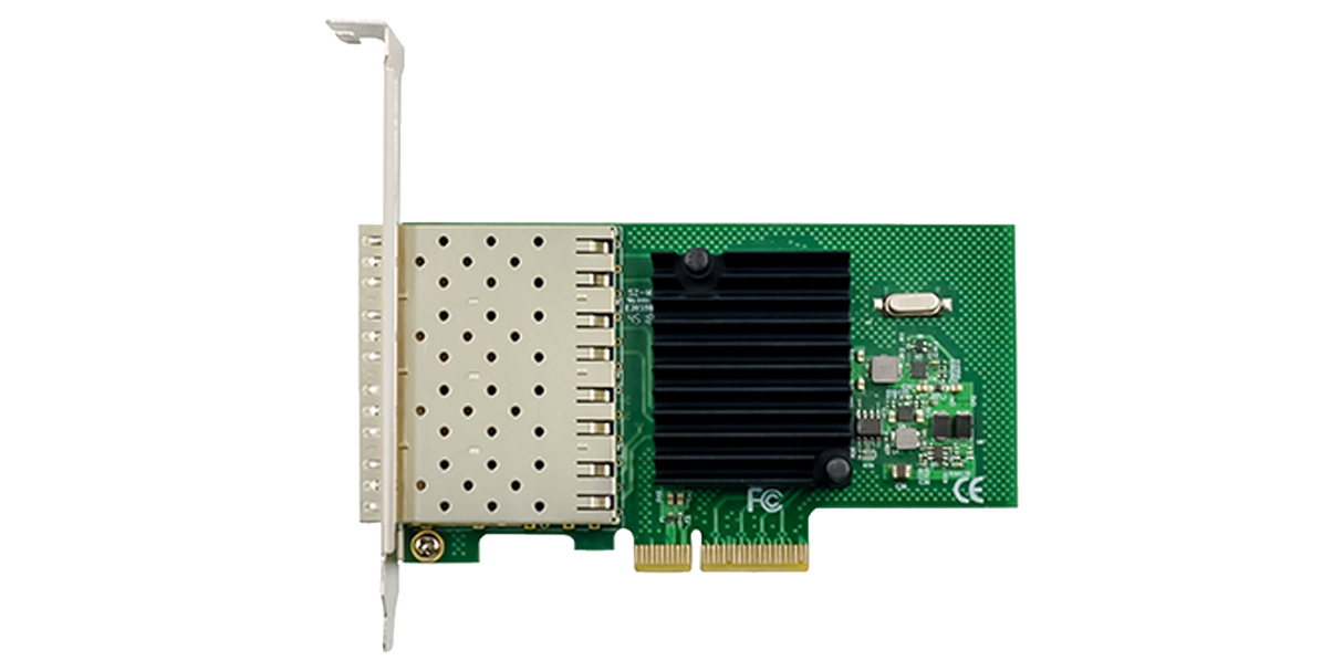 Intel I350 based NIC PCIe 2.0 x4 Quad Port 1GbE Open SFP