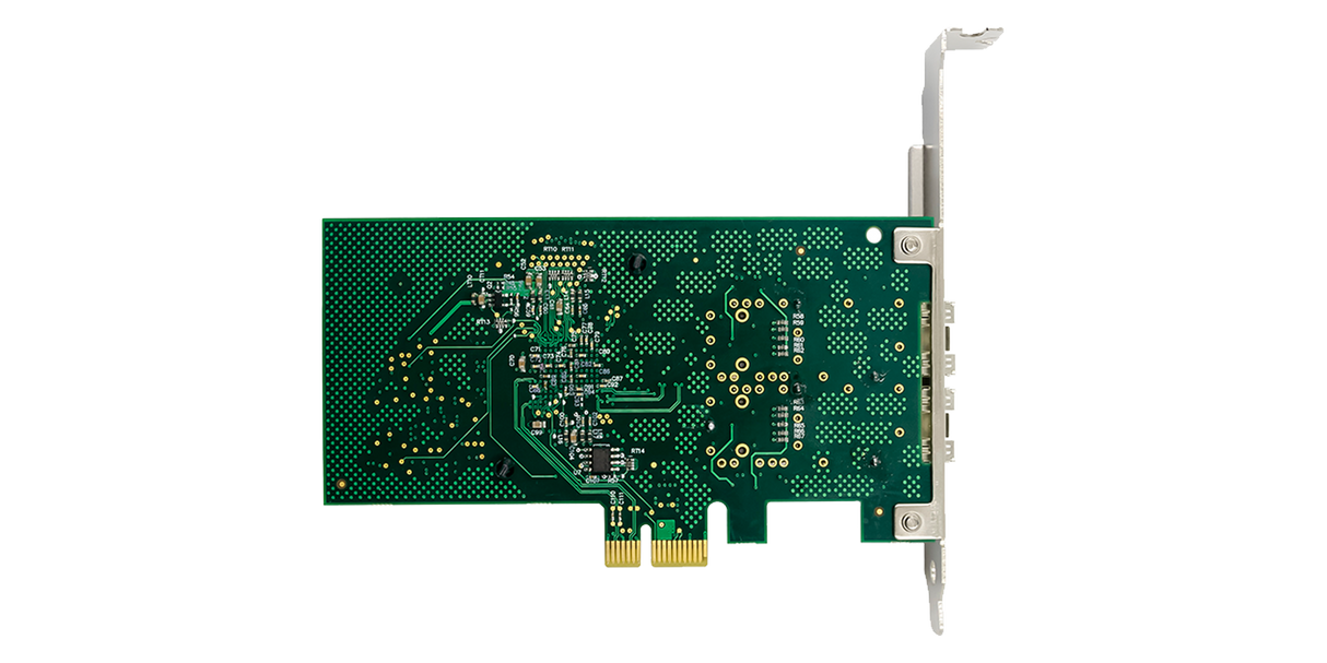 Intel based I350 NIC PCIe x2.1 Dual Port 1GbE Open SFP