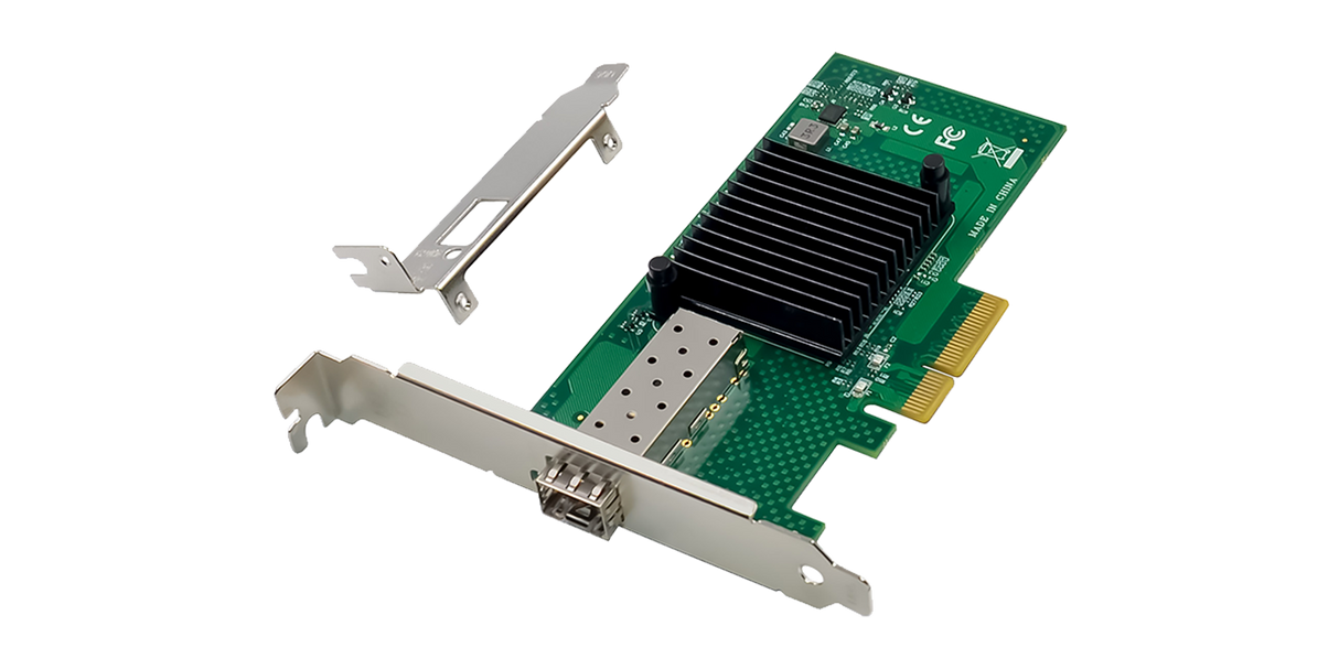Intel X520-DA1 based NIC PCIe 2.0 x4 Single Port 10GbE Open SFP+