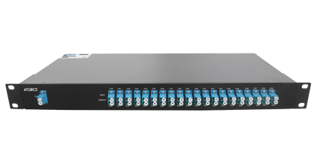 Mux Demux DWDM 40 Channel Simplex LC/UPC, Ch20-59, 1RU, Ind Temp