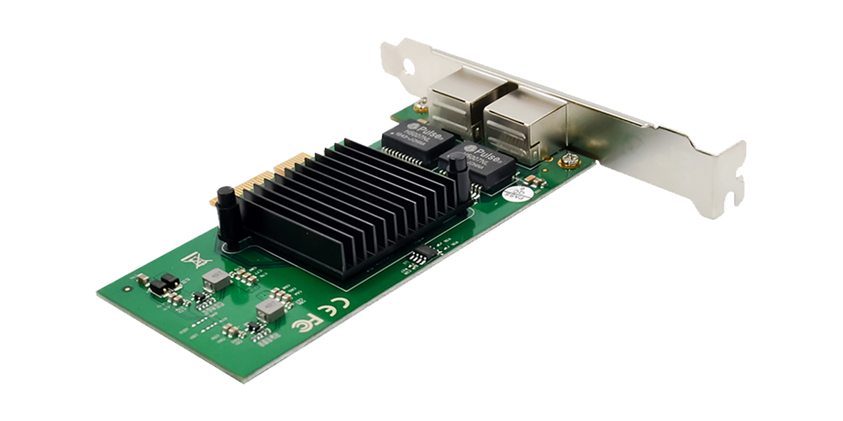 Intel 82576 Based NIC PCIe 2.0 x4 Dual Port 1GbE RJ45