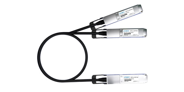 P45697-B24 HPE® compatible Direct Attach Copper Breakout Cable InfiniBand twin port NDR 800GBase OSFP to 2x400GBase OSFP (Passive, 2m)