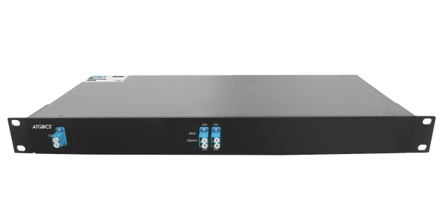 Mux Demux DWDM 4 Channel Simplex LC/UPC, Ch20-33, 1RU