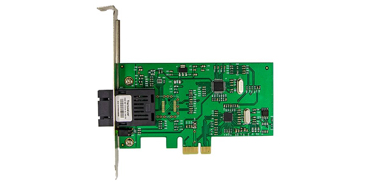 Realtek RTL8105E based NIC PCIe 1.1 x1 Single Port 100MbE SC