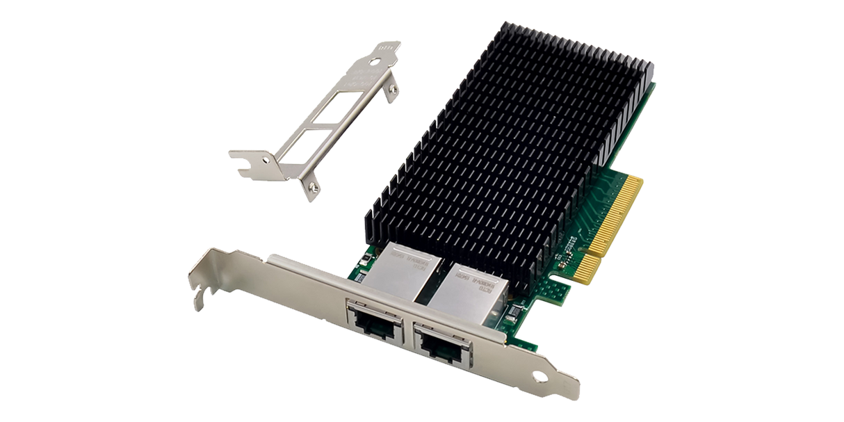 NetApp® X1120A-R6 alternative Intel X540 NIC PCIe 2.1 x8 Dual Port 10GbE RJ45