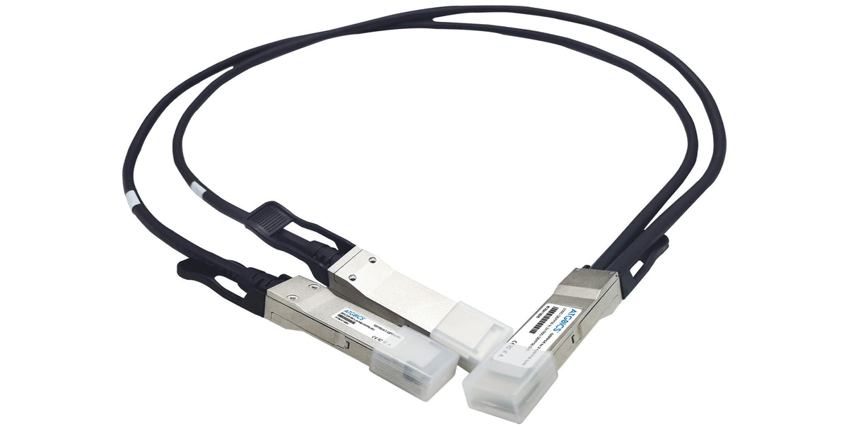 P06248-B22 HPE® compatible Direct Attach Copper Breakout Cable 200GBase-CU QSFP56 to 2x100GBase-CU QSFP56 (Passive Twinax, 1.5m)
