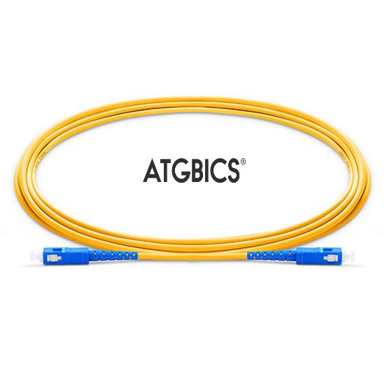 SC-SC OS2, Fibre Patch Cable, Singlemode, Simplex, Yellow, 35m