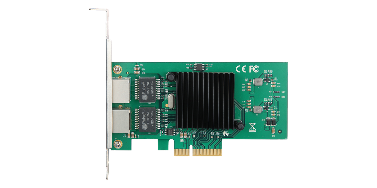 HPE® 652497-B21 alternative Intel 82576 NIC PCIe 2.0 x4 Dual Port 1GbE RJ45