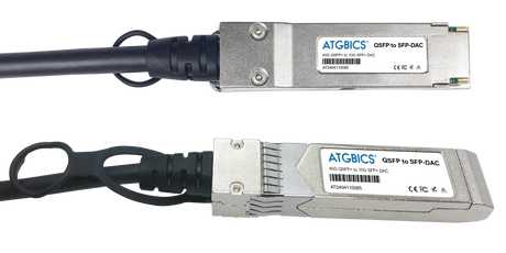 X41DACBL3 Intel® Compatible Direct Attach Copper Cable 40GBase-CU QSFP+ to 10GBase-CU SFP+ (Passive Twinax, 3m)