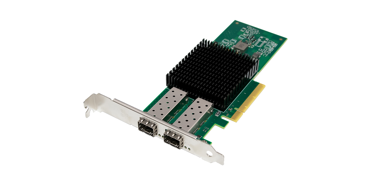 Broadcom® BCM57412 alternative 82599 NIC PCIe 3.0 x8 Dual Port 10GbE SFP+