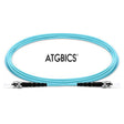 ST-ST OM4, Fibre Patch Cable, Multimode, Simplex, Aqua, 35m