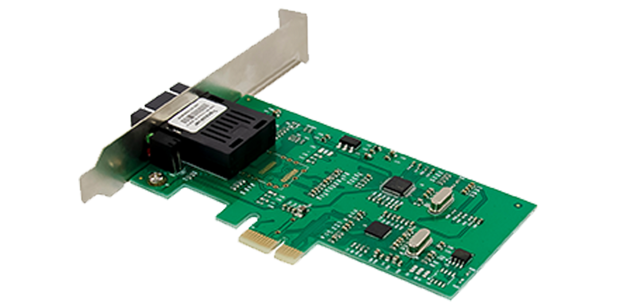 Realtek RTL8105E based NIC PCIe 1.1 x1 Single Port 100MbE SC