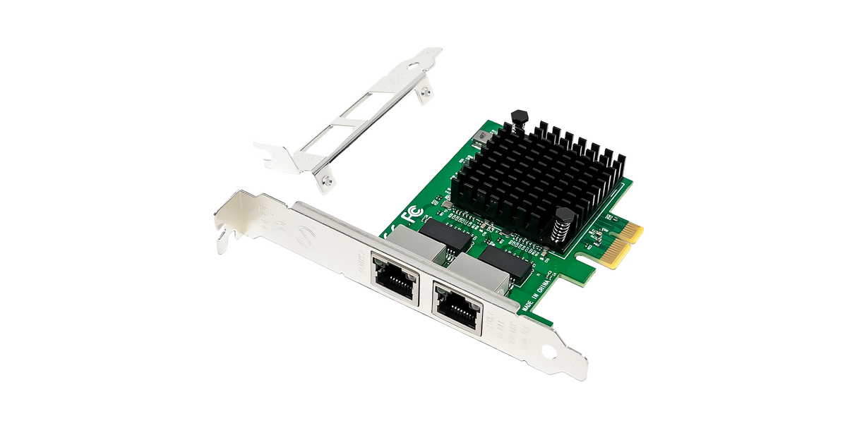 Intel I226 based NIC PCIe 3.1 x4 Dual Port 2.5GbE RJ45