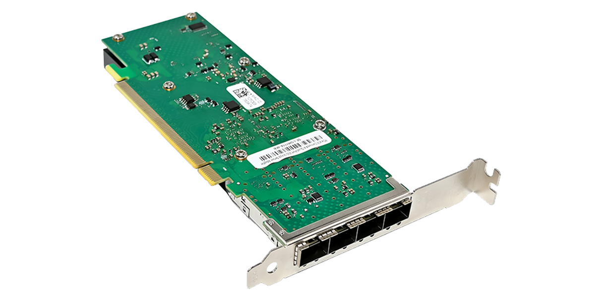 HPE® P08458-B21 alternative Intel E810 NIC PCIe 4.0 x8 Quad Port 25GbE SFP28