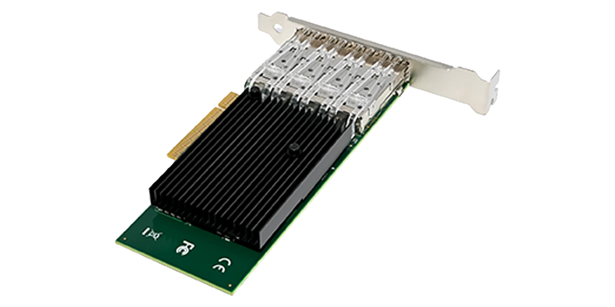 Intel X710 based NIC PCIe 3.0 x8 Quad Port 10GbE Open SFP+