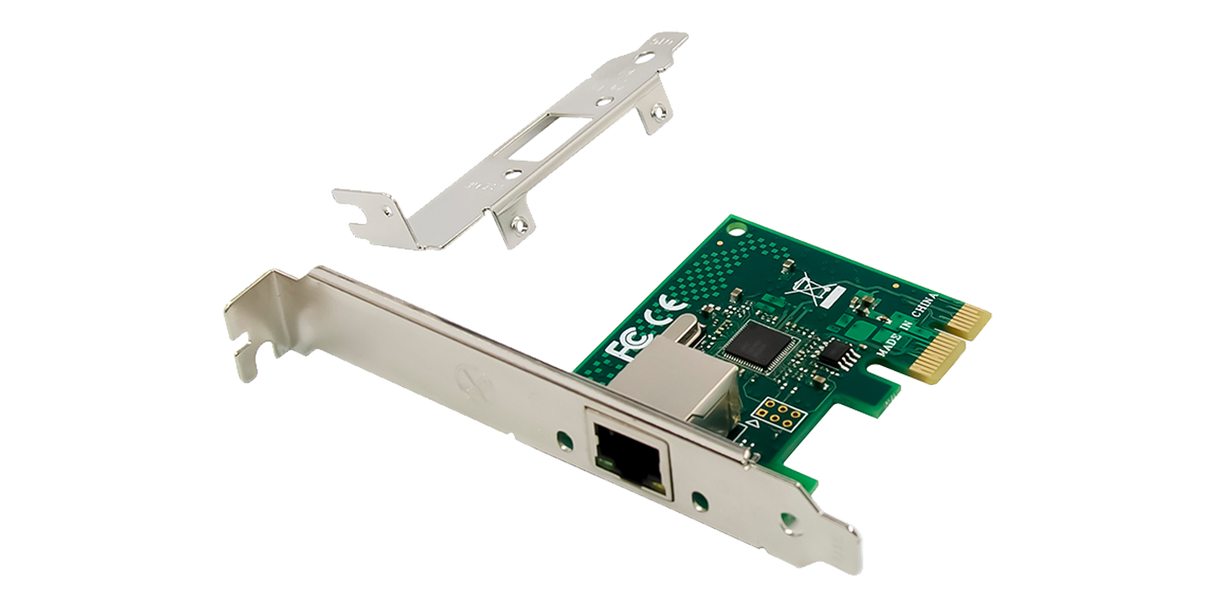 Intel I210 based NIC PCIe x2.1 Single Port 1GbE RJ45