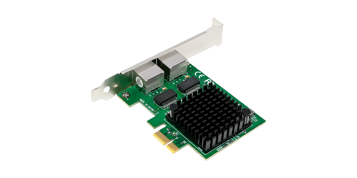 Intel I226 based NIC PCIe 3.1 x4 Dual Port 2.5GbE RJ45