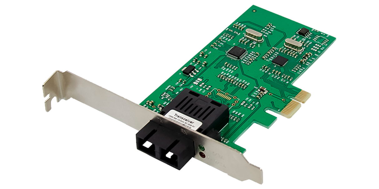 Realtek RTL8105E based NIC PCIe 1.1 x1 Single Port 100MbE SC