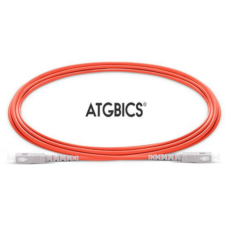 LC-FC OM2, Fibre Patch Cable, Multimode, Simplex, Orange, 35m