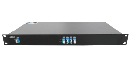 Mux Demux CWDM 8 Channel Simplex LC/UPC, 1270-1410nm, 1RU, Ind Temp