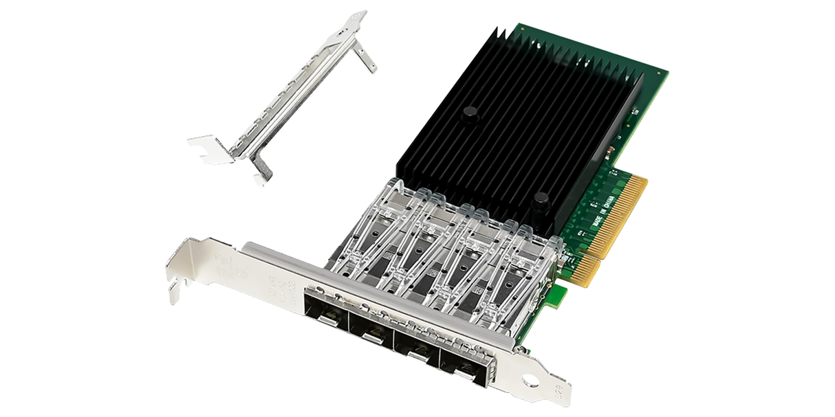Intel X710 based NIC PCIe 3.0 x8 Quad Port 10GbE Open SFP+