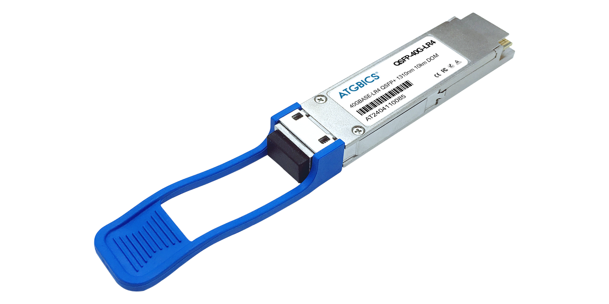 02311NUA Huawei® compatible Transceiver QSFP+ 40GBase-LR4 (1310nm, SMF, 10km, LC, DOM)