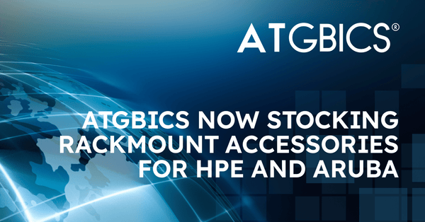 ATGBICS now stocking Rackmount Accessories for HPE and Aruba