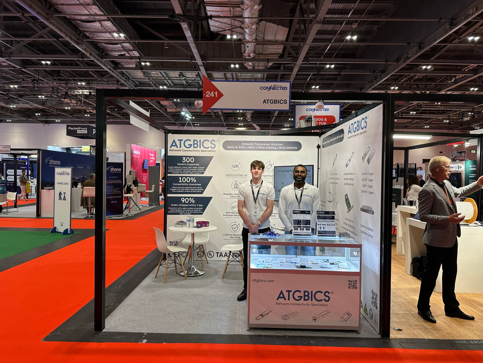 ATGBICS Exhibits at Connected Britain 2025: Powering the Future of UK Connectivity