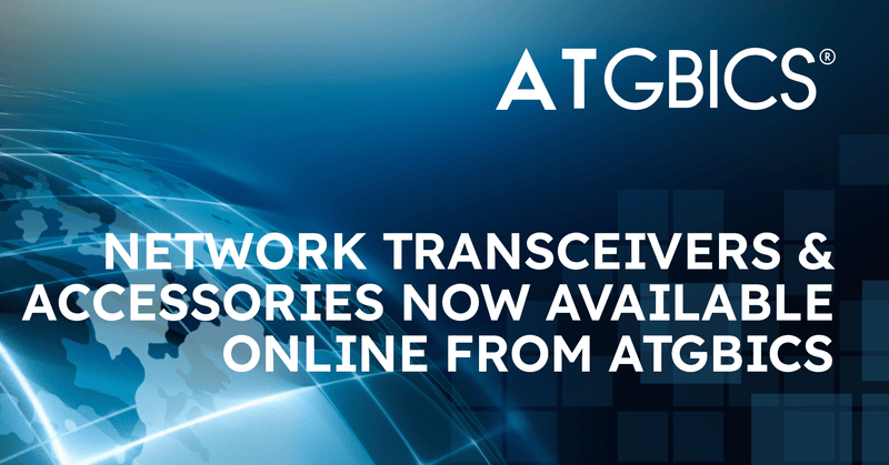 Network Transceivers & Accessories now available online from AT-GBICS