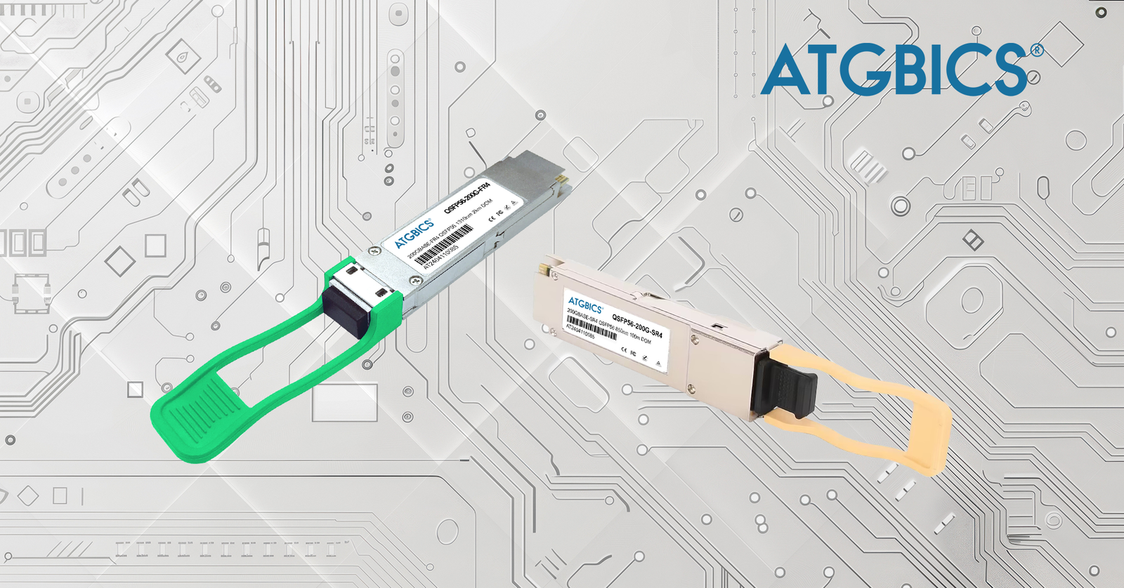 Different types of 200G QSFP technology