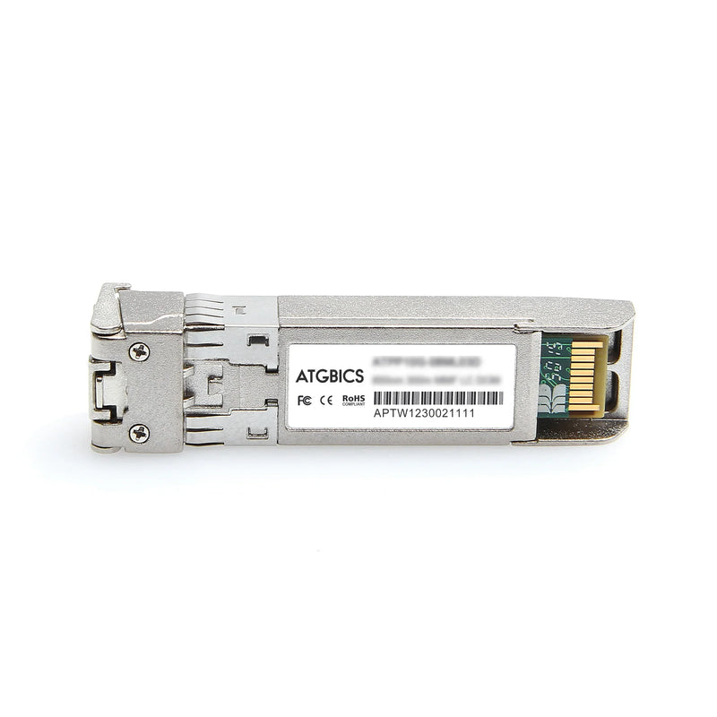 Part Number LP32-SW-OPT-1 Emulex Compatible Transceiver SFP+ 32G Fibre Channel-SW (850nm, MMF, 100m, DOM) , ATGBICS