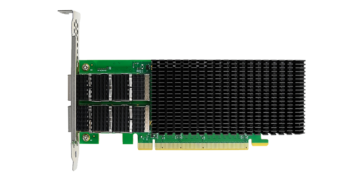 NVIDIA ConnectX-6 based Smart NIC PCIe 4.0 x16 Dual Port 200GbE Open QSFP56