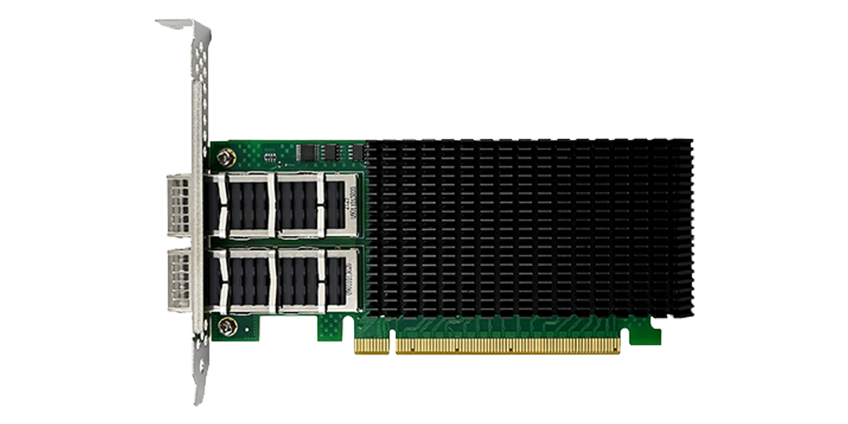 NVIDIA ConnectX-6 based Converged NIC PCIe 3.0 x16 Dual Port 100GbE Open QSFP28
