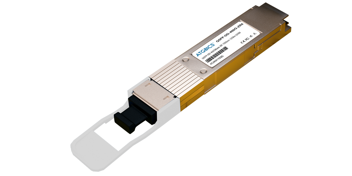 QSFP-400G-ZR+U-MSA Universally Coded MSA compliant Transceiver QSFP-DD 400GBase-ZR+ QPSK DCO Ultra Long Haul (Tunable 1528.58~1567.34nm, SMF, 4000km+, LC, DOM)