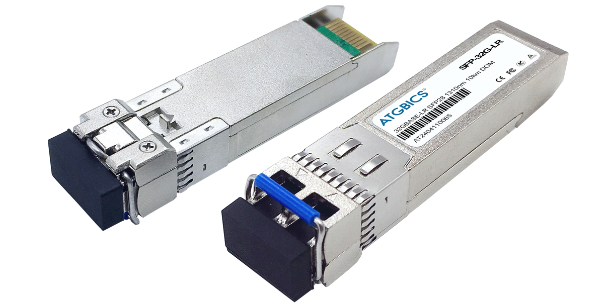 SFP-32G-FC-LW-MSA-AT Universally Coded MSA Compliant Transceiver SFP28 32GBase-LW Fibre Channel (1310nm, SMF, 10km, LC, DOM) 