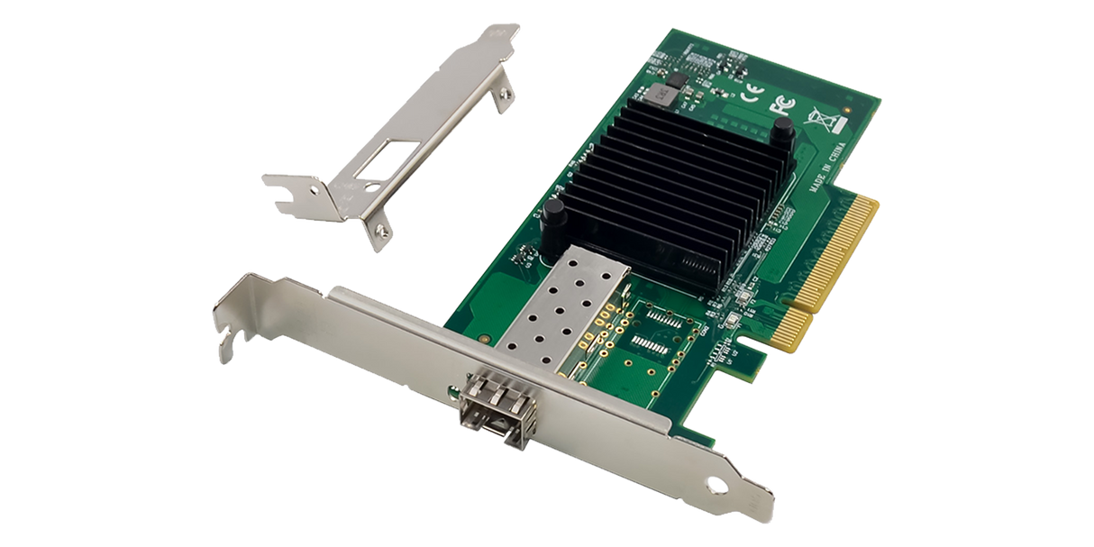 QLogic® QLE8360-CU-CK alternative Intel X520-DA1 NIC PCIe 2.0 x4 Single Port 10GbE SFP+ 