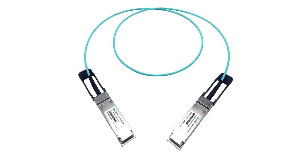 QSFP-40G-D-AOC-10M-CM H3C® compatible Active Optical Cable 40GBase QSFP+ (850nm, MMF, 10m)