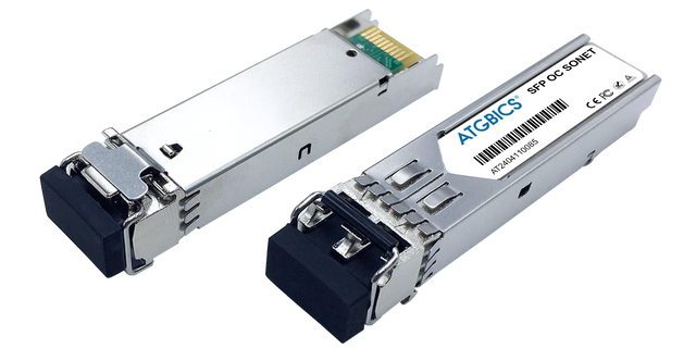 TN-SFP-OC3S8-C53 Lantronix® Compatible Transceiver SFP 100Base-FX-OC3 (1530nm, SMF, 80km, LC, DOM)