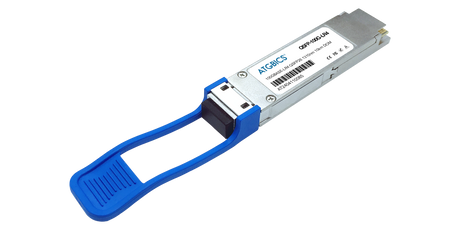 QSFP-100G-LR4-MSA-AT Universally Coded MSA Compliant Transceiver QSFP28 100GBase-LR4 (1310nm, SMF, 10km, LC, DOM)