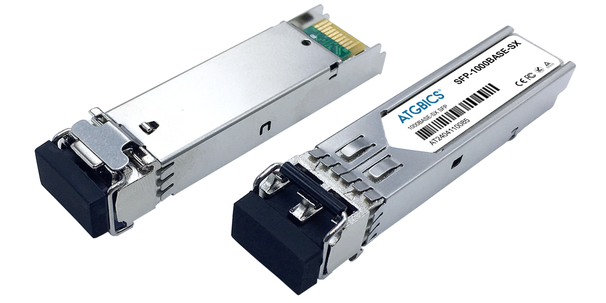 AFBR-5701APZ Avago Broadcom® Compatible Transceiver SFP 1000Base-SX (850nm, MMF, 550m, LC, Ind Temp)