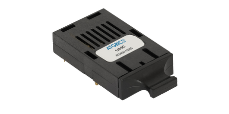AFCT-5815BZ Avago Broadcom® compatible Transceiver 1x9 for ATM, SONET OC-3/SDH STM-1, Black Case (1300nm, 155Mbps, SMF, 40km, SC, 3.3/5v)