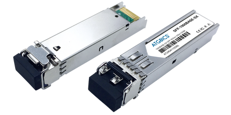 SRX-SFP-1GE-SX-ET Juniper® Compatible Transceiver SFP 1000Base-SX (850nm, MMF, 550m, LC, DOM), ATGBICS