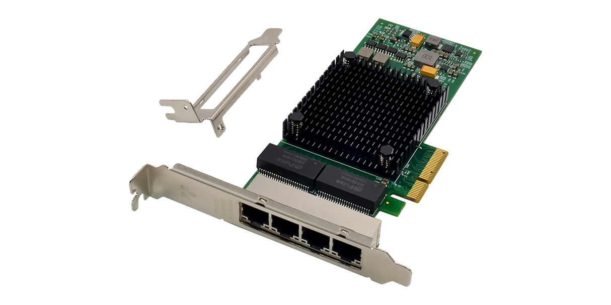 Cisco® UCSC-PCIE-IRJ45 alternative Intel I350 NIC PCIe 2.1 x4 Quad Port 1GbE RJ45