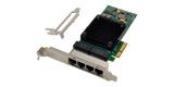 Intel I350 based NIC PCIe 2.1 x4 Quad Port 1GbE RJ45