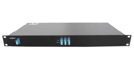 Mux Demux CWDM 4+1+1 Channel Simplex LC/UPC, Mon Port, 1270-1330nm, 1RU