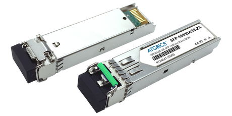 J4860C HPE® Compatible Transceiver SFP 1000Base-ZX (1550nm, SMF, 80km, LC, DOM), ATGBICS