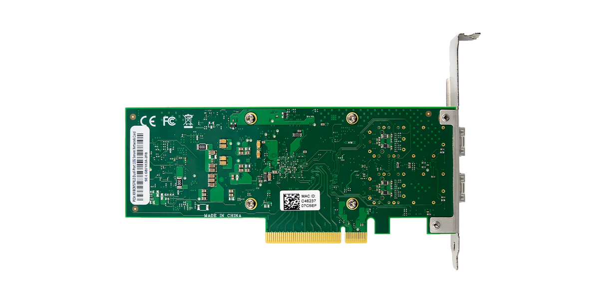Broadcom 82599 based NIC PCIe 3.0 x8 Dual Port 10GbE Open SFP+ 