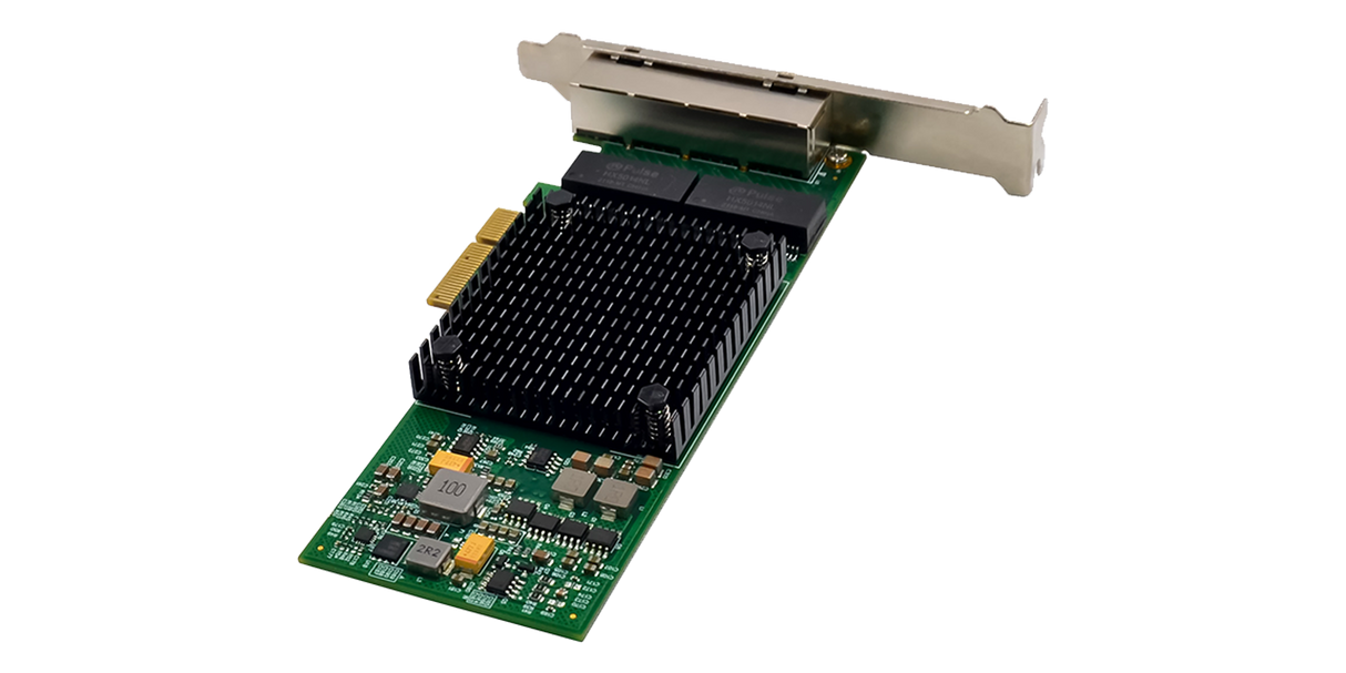 Intel I350 based NIC PCIe 2.1 x4 Quad Port 1GbE RJ45